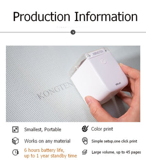 MBrush® Portable Cube Printer